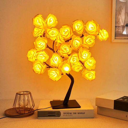 LED Flower Table Lamp 30cm