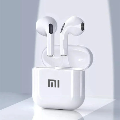 MI Air Pro 4 Earphones Bluetooth Wireless With Mic Waterproof (White)