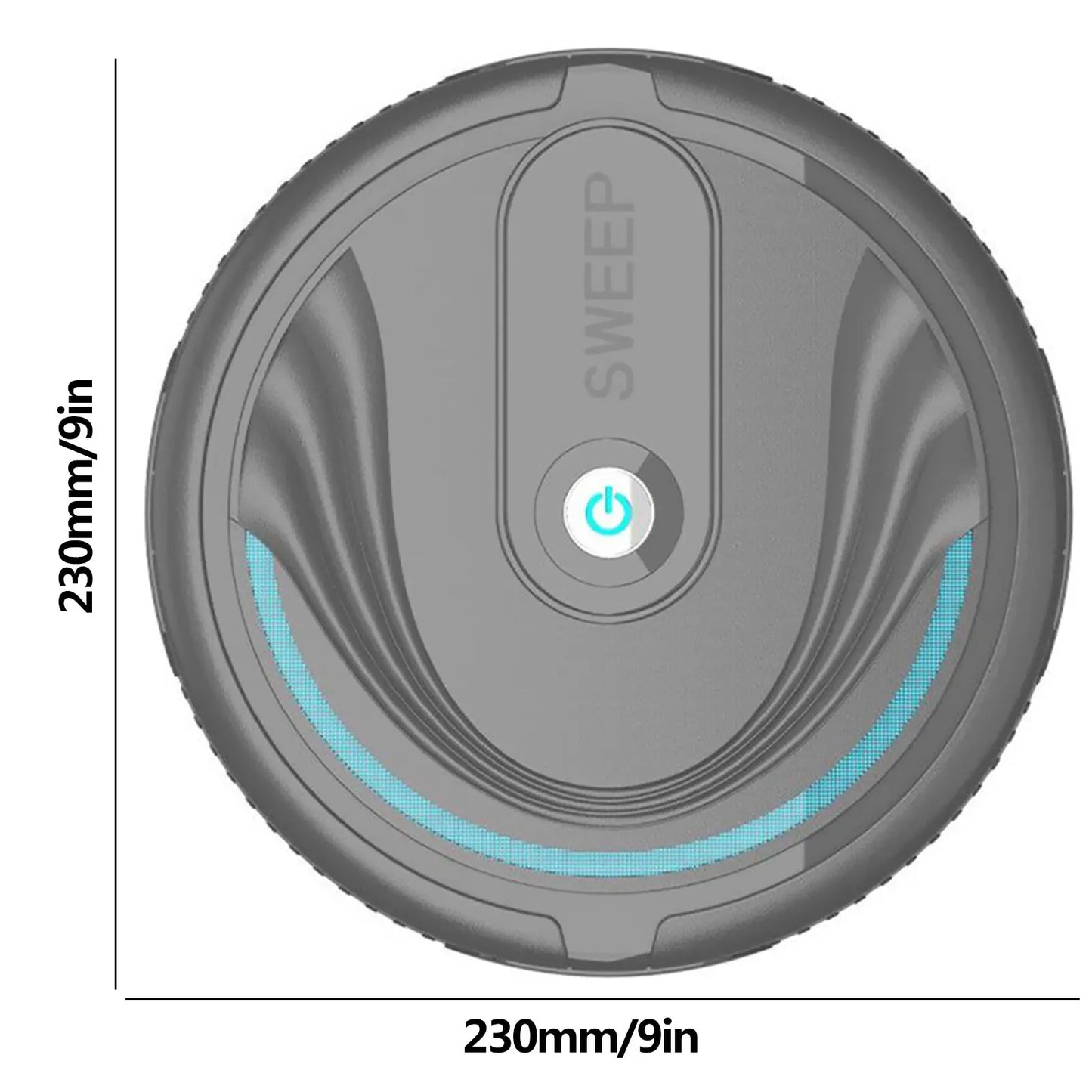 Portable Robot Vacuum Cleaner Smart Sweeping Lightweight Multi-Mode